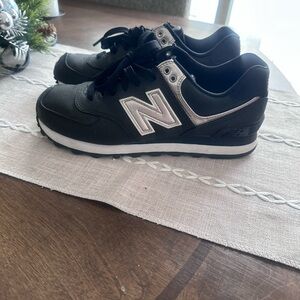 New Balance Black and Goldish  Athletic Shoes